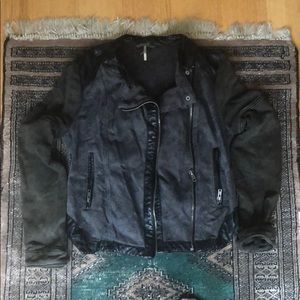 Free People Leather Jacket